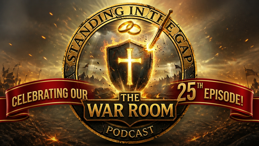 June 8th, 2026 Marks our 25th Episode of Standing in the Gap: The War Room